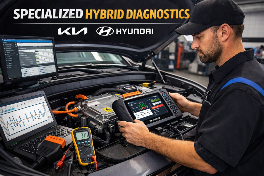 Why Hybrid System Diagnostics Require Specialized Tools (Especially for Kia & Hyundai)